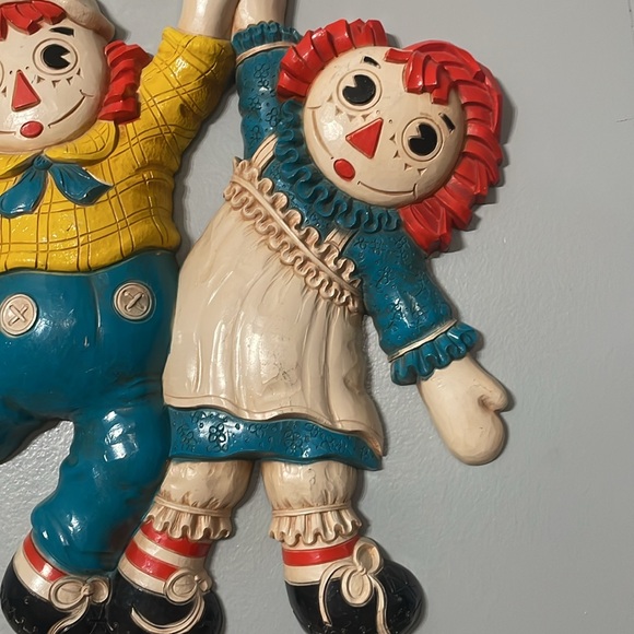 Raggedy Ann & Andy plaque - Picture 3 of 7
